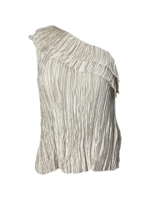 Ulla Johnson one-shoulder blouse Neutrals NAPPUUSCL492492W