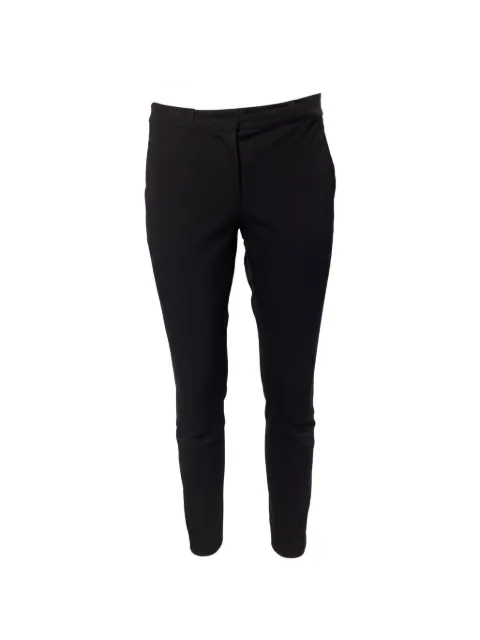 JOSEPH New Eliston belt-loops trousers Black NAPPUUSCL488853W