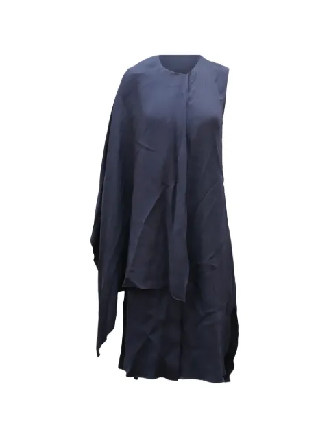 Adam Lippes round-neck midi dress Blue NAPPUGBCL141662W