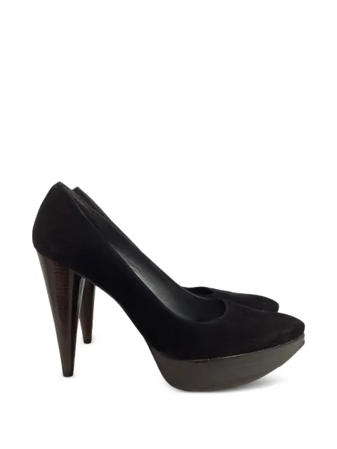 Stuart Weitzman suede pumps Black NAPPUUSSH447906W