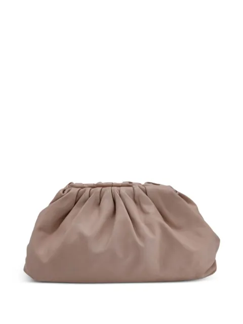 Bottega Veneta Pre-Owned Pouch crinkled clutch bag Neutrals NAPBKGBBA280512W