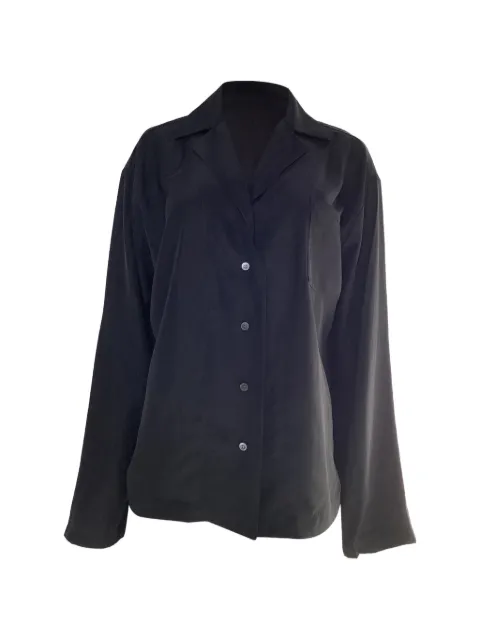 Loewe Pre-Owned button-down shirt Black NAPPUUSCL458958W