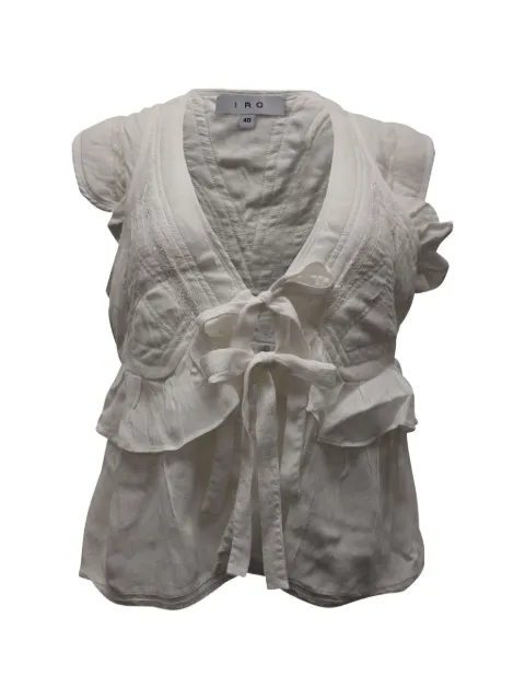 IRO V-neck blouse White NAPPUGBCL201960W