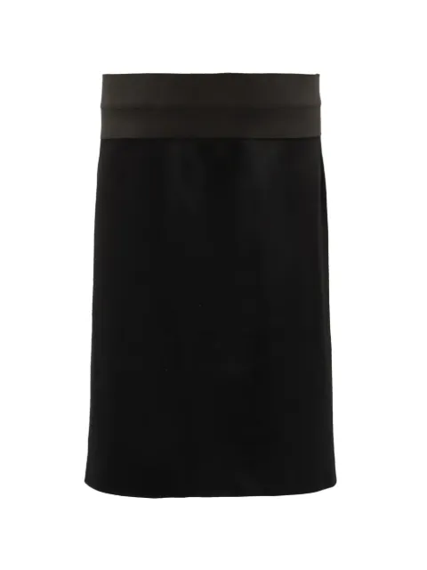 Akris Punto panelled skirt Black NAPPUGBCL107005W