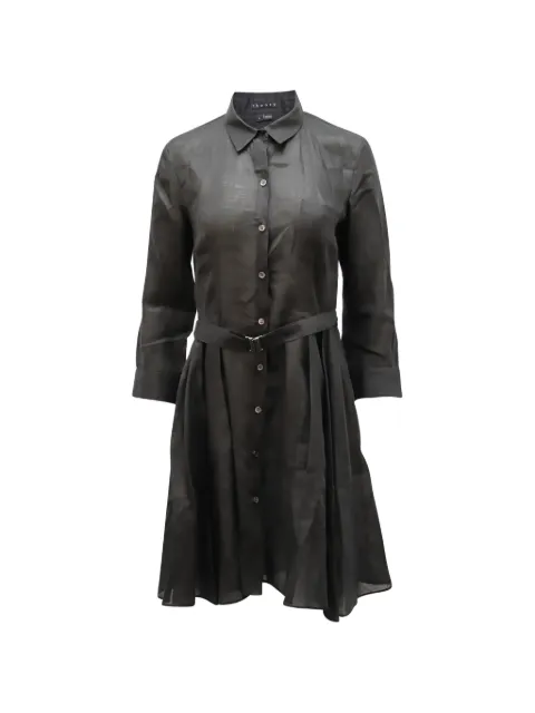 Theory belted shirt dress Black NAPPUGBCL143160W