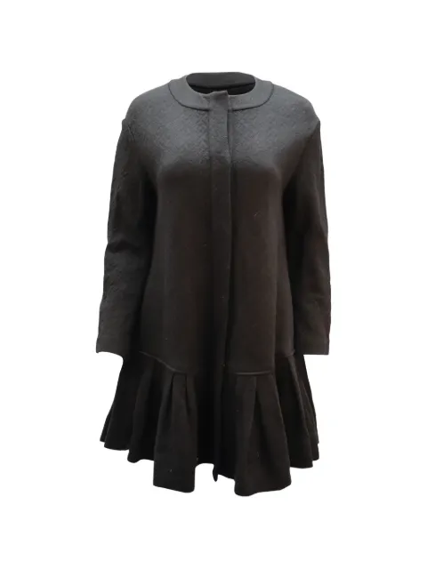 Diane Von Furstenberg Vintage Ballencya wool mini dress Black NAPPUGBCL102308W
