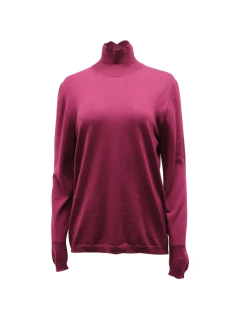 Marni Pre-Owned turtleneck long-sleeve sweater Red TONPUGBCL246758W