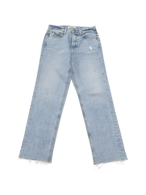 Grlfrnd SHR Helena straight-leg jeans Blue NAPPUGBCL099560W
