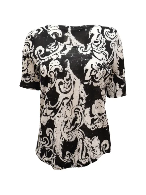 Ralph Lauren Vintage paisley-print T-shirt Black NAPPUGBCL106477W