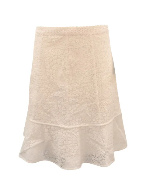 Michael Kors Vintage lace mini skirt White NAPPUGBCL100705W