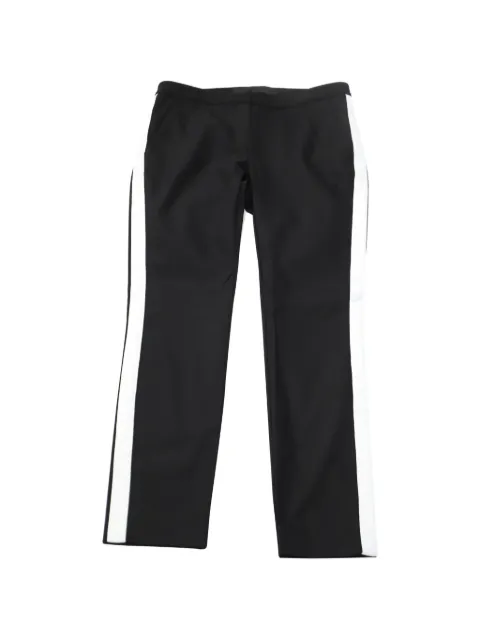 Karl Lagerfeld Vintage side-stripe trousers Black NAPPUGBCL105438W