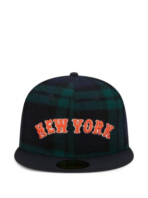NEW ERA CAP plaid hat Blue 60430490