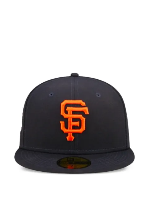 NEW ERA CAP embossed-detail hat Black 60243523