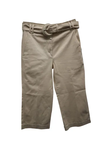Proenza Schouler belted cotton trousers Neutrals TONPUGBCL145944W