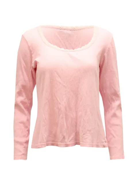 Polo Ralph Lauren Vintage ribbed T-shirt Pink NAPPUGBCL127303W