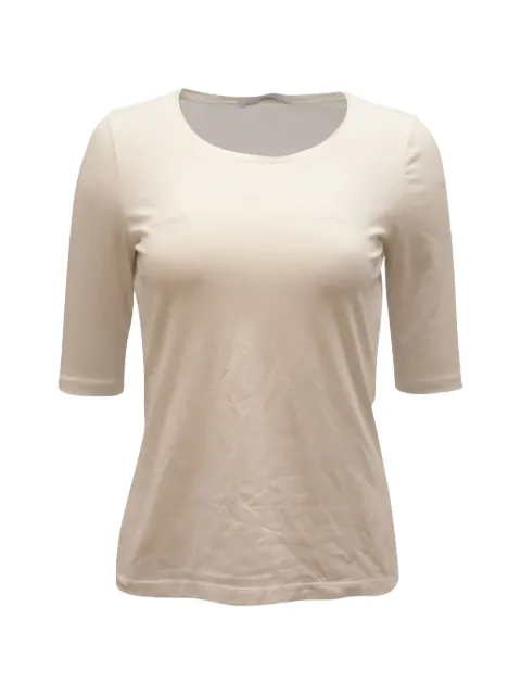 BOSS scoop-neck T-shirt Neutrals NAPPUGBCL113131W