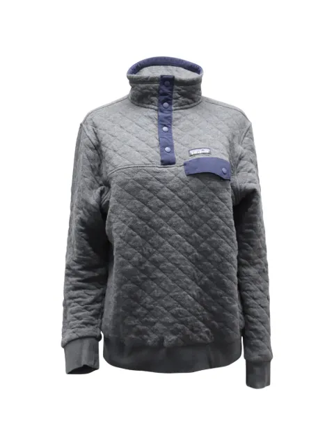 Patagonia quilted snap-button sweatshirt Grey MRPPUGBCL114315M