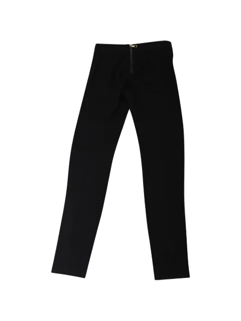 Burberry Pre-Owned Contour back zip trousers Black NAPPUGBCL093157W