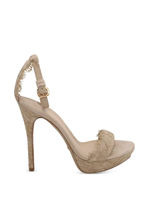 Burberry Pre-Owned Polesden lace sandals Neutrals NAPPUGBSH099436W