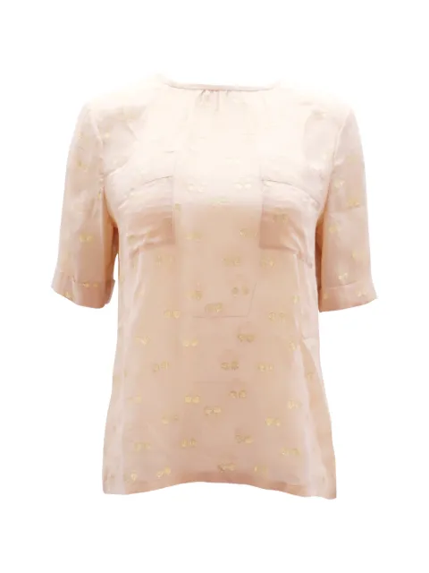 Marc Jacobs Vintage polka-dot blouse Pink NAPPUGBCL099419W