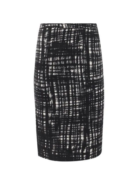 Michael Kors Vintage tweed midi skirt Black NAPPUUSCL625071W