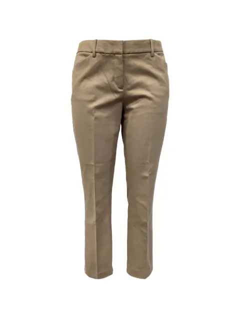 Theory cropped trousers Neutrals NAPPUUSCL488854W