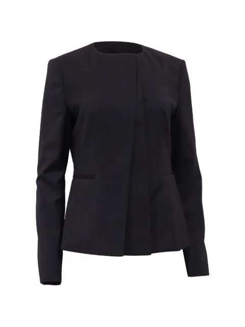 BOSS Jadela asymmetrical blazer Black GILTPUUSCL611839W