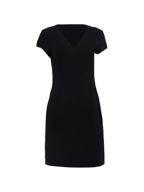 Diane Von Furstenberg Vintage Norma V-neck dress Black NAPPUUSCL588410W