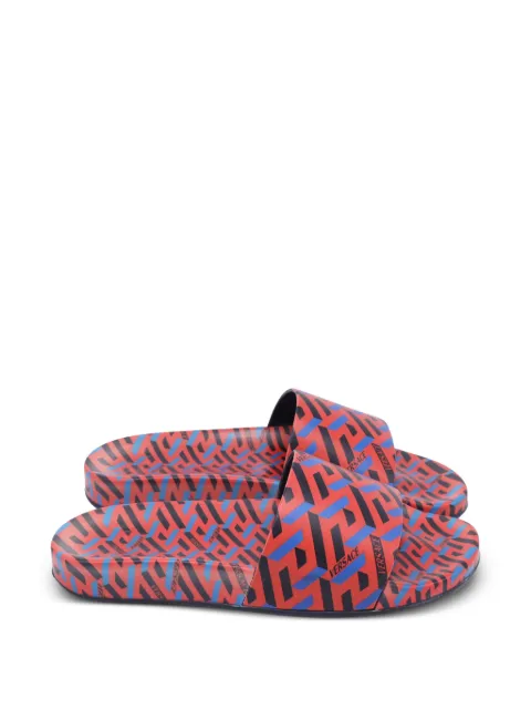 Versace Pre-Owned printed slides Red GILTPUUSSH600738W