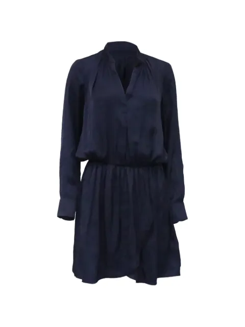 Zadig&Voltaire Rinka long-sleeve mini dress Blue GILTPUUSCL591704W