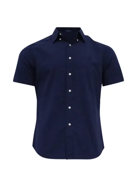 Polo Ralph Lauren Vintage logo-embroidered short-sleeves shirt Blue MRPPUSGCL537107M