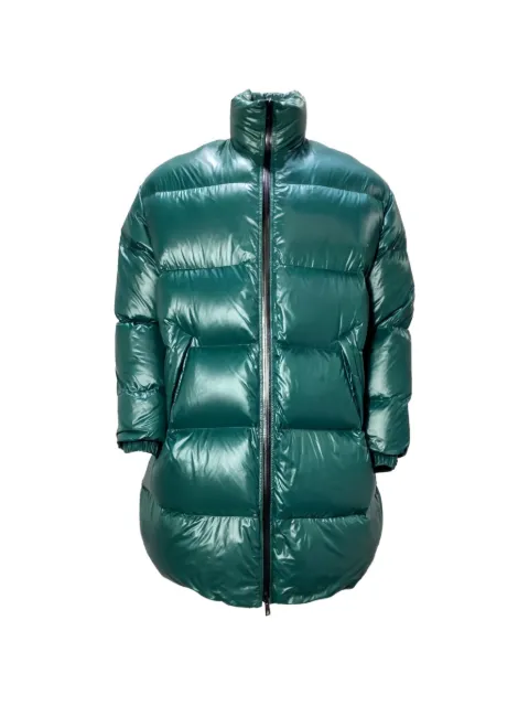 Bottega Veneta Pre-Owned padded quilted puffer coat Green MRPPUUSCL435169M
