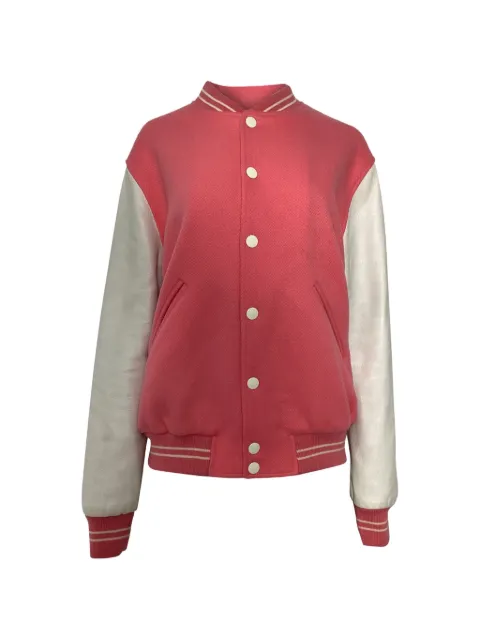 Celine Pre-Owned Scott Reeder Varsity sweater Pink MRPPUUSCL453491W