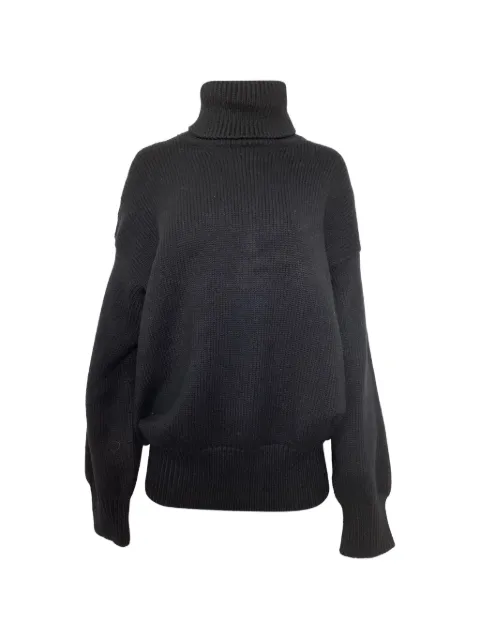 The Row Pre-Owned turtleneck sweater Black NAPPUUSCL458428W