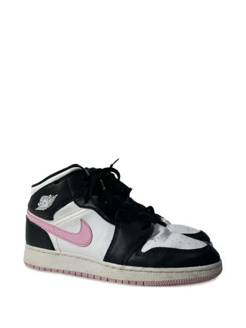 Nike Vintage Air Jordan 1 leather sneakers Black NAPPUUSSH425080W