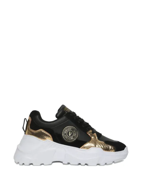Versace Jeans Couture logo-detail sneakers Black MDLXESUSSH161476W