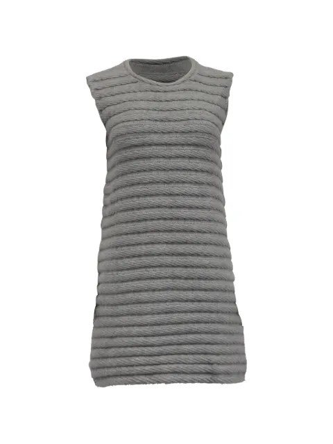 Akris sleeveless knitted dress Grey NAPPUUSCL542410M