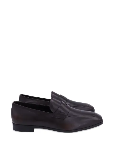 Prada Pre-Owned leather loafers Brown MRPPUUSSH378176M