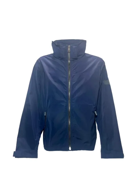 Burberry Pre-Owned hooded taffeta jacket Blue MRPPUUSCL416425M