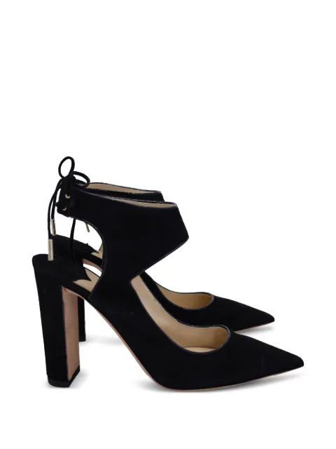 Jimmy Choo Pre-Owned pointed-toe pumps Black NAPPUUSSH396646W