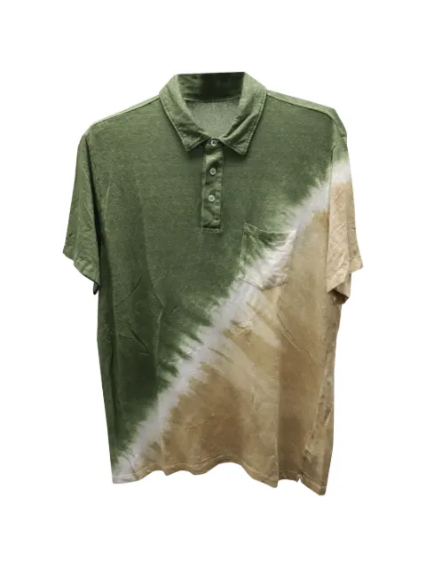 Altea linen pocket polo shirt Green MRPPUGBCL152217M