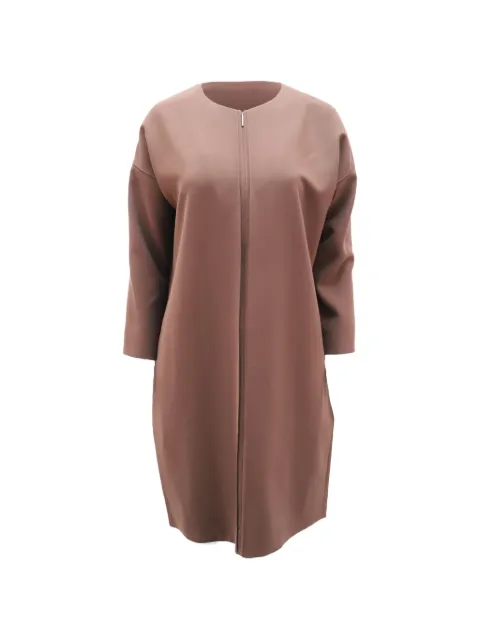 Vince zipper midi dress Brown NAPPUGBCL107512W