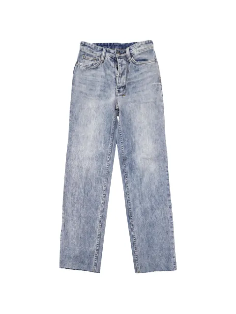 Ksubi Brooklyn raw-cut trousers Blue NAPPUGBCL099374W