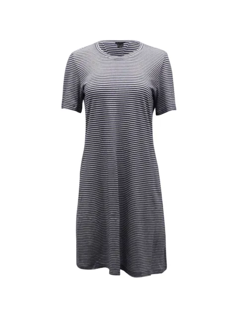 Theory striped T-shirt dress Blue NAPPUGBCL184719W