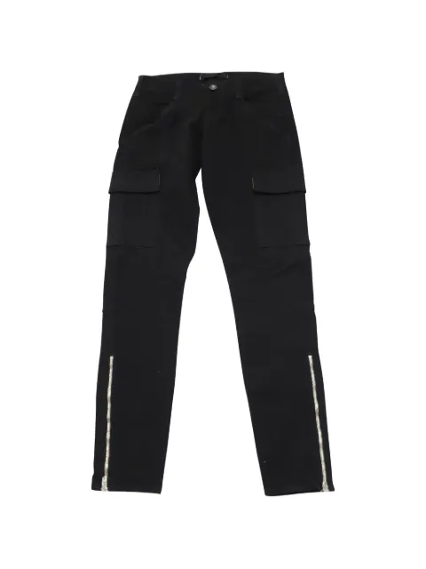 J Brand zip-ankle trousers Black NAPPUGBCL099451W