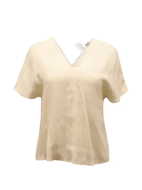 Vince dolman sleeve V-neck blouse Neutrals NAPPUGBCL126703W