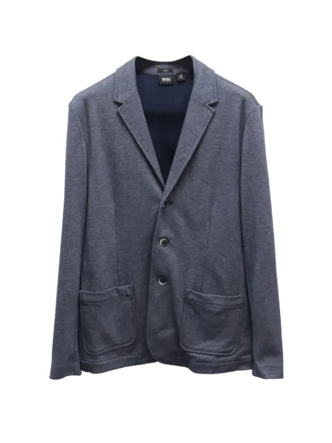 BOSS single-breasted blazer Grey MRPPUGBCL230843M