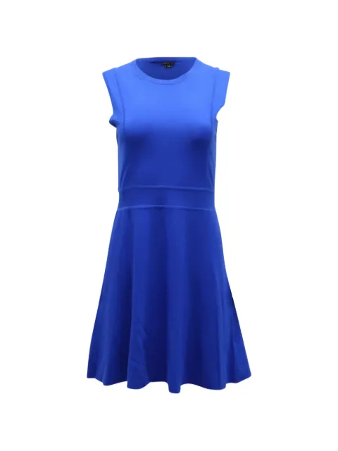 Theory sleeveless A-line mini dress Blue TONPUGBCL192708W