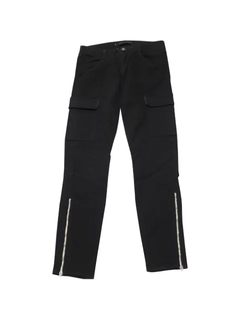 J Brand Houlihan ankle-zip trousers Black NAPPUGBCL099454W