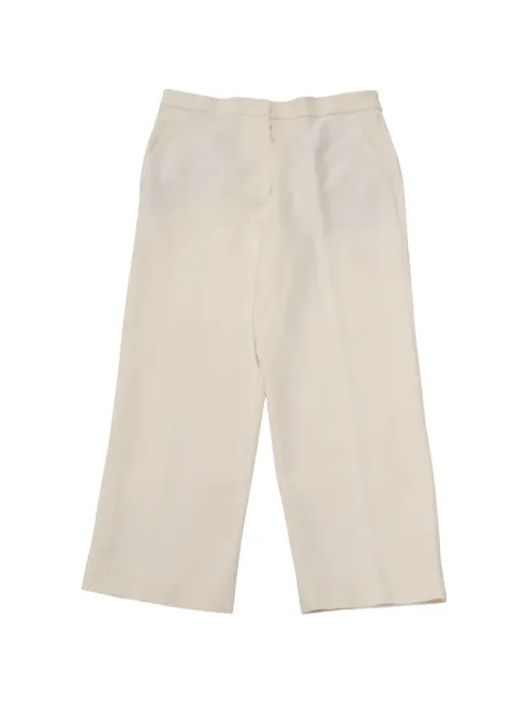 Tibi stretch cropped trousers Neutrals NAPPUGBCL099719W